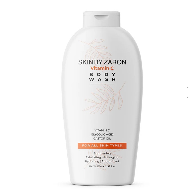 Skin By Zaron Vitamin C Brightening Body Wash 650ml