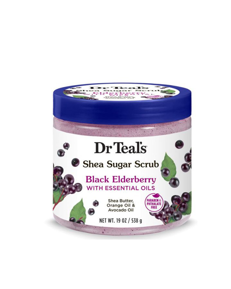Dr Teal’S Elderberry Scrub 19Oz /538Ml