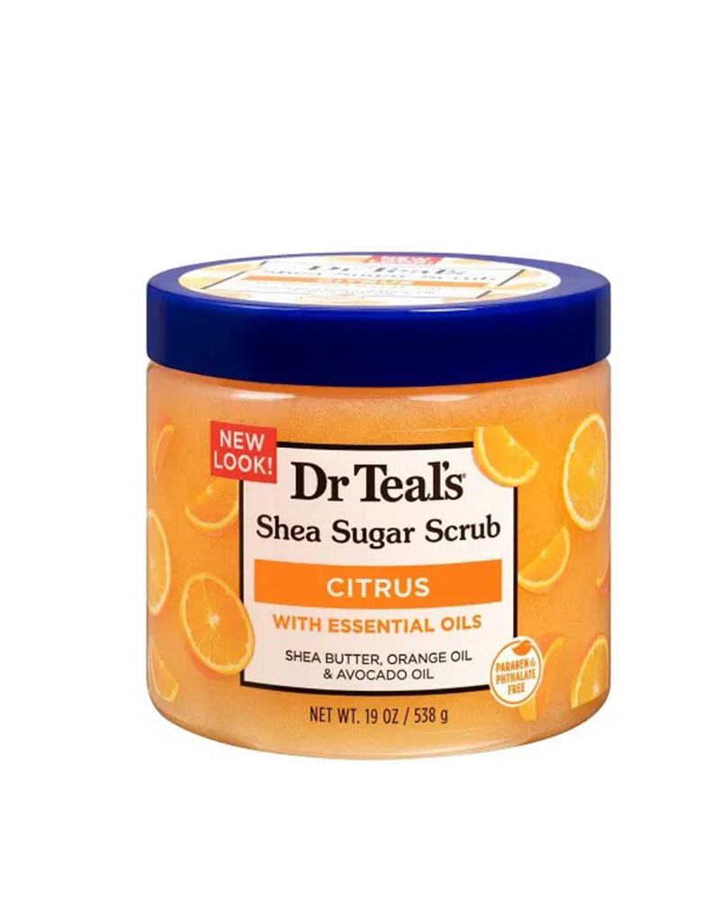Dr Teals Citrus Sugar Scrub 19Oz/ 538Ml