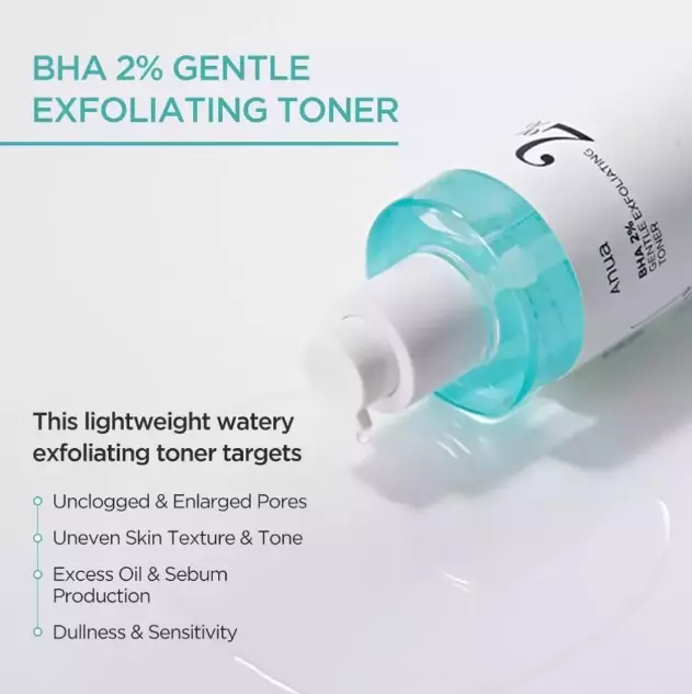 ANUA BHA 2% Gentle Exfoliating Toner (150ml ) - Image 2
